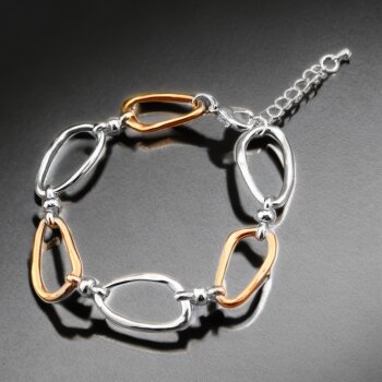 Armband Wavy Bi Color