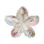 Haarklammer Lotus Holo transparent