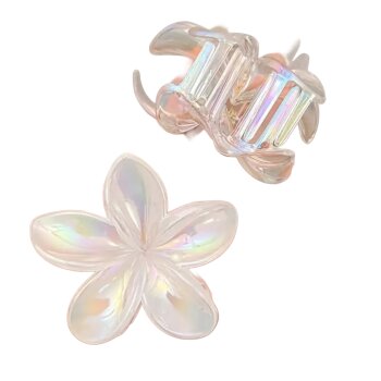 Haarklammer Lotus Holo glänzend