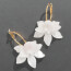 Ohrringe Floral goldfarben