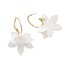 Ohrringe Floral goldfarben