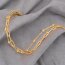 Armband Bubble Edelstahl goldfarben