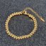 Armband Nature Edelstahl vergoldet