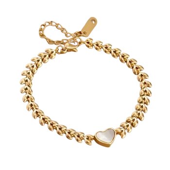 Armband Crush Edelstahl vergoldet