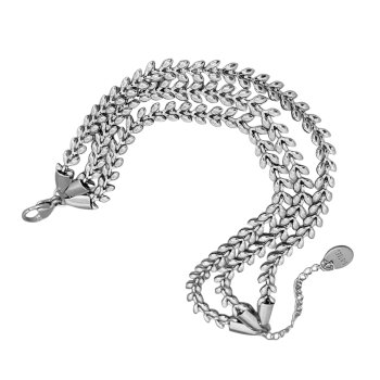 Armband Triple Nature Edelstahl