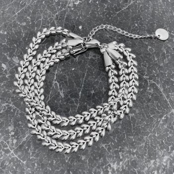 Armband Triple Nature Edelstahl