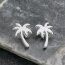 Ohrstecker Palme Edelstahl