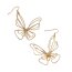 Ohrhänger Butterfly goldfarben