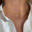 Kette Knot Edelstahl vergoldet