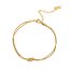 Armband Knot Edelstahl vergoldet