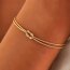 Armband Knot Edelstahl vergoldet