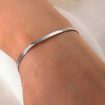 Armband Pure Edelstahl