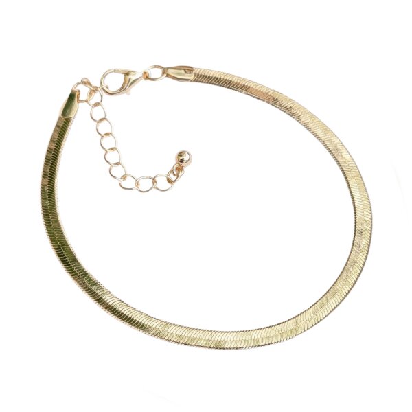 Armband Pure Edelstahl vergoldet
