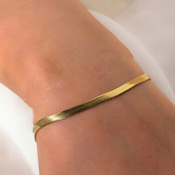 Armband Pure Edelstahl vergoldet