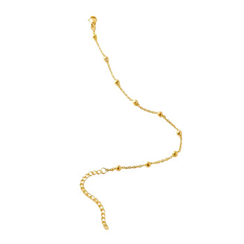 Armband Simply Bubble Edelstahl vergoldet