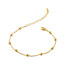 Armband Simply Bubble Edelstahl vergoldet
