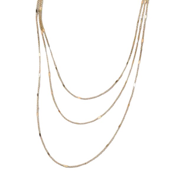 Ketten Set Dimension goldfarben