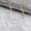 Ketten Set Dimension goldfarben