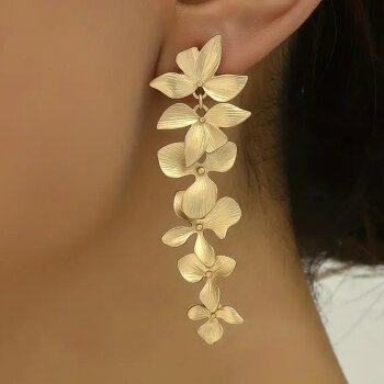 Ohrringe Jasmin rosegoldfarben