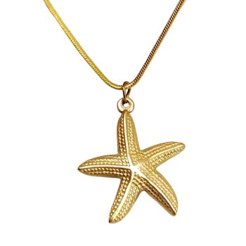 Pendant Seashell golden