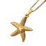 Pendant Seashell golden