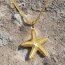 Pendant Seashell golden