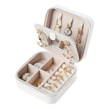 Schmuck Organizer Travel Size weiß