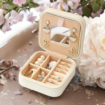 Schmuck Organizer Travel Size weiß