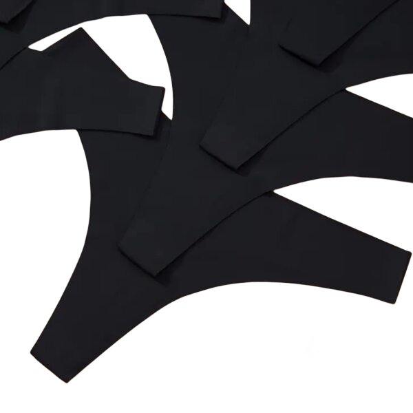 3-er Set Microfaser Unterwäsche Slip Tanga nahtlos Größenauswahl XS - XL