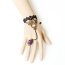 Barock Armband Bella  aus Spitze mit Satin Rosen Ring EDEL