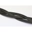 vintage Armband Leder  schwarz  im Organza Beutel